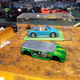Looks like a green car